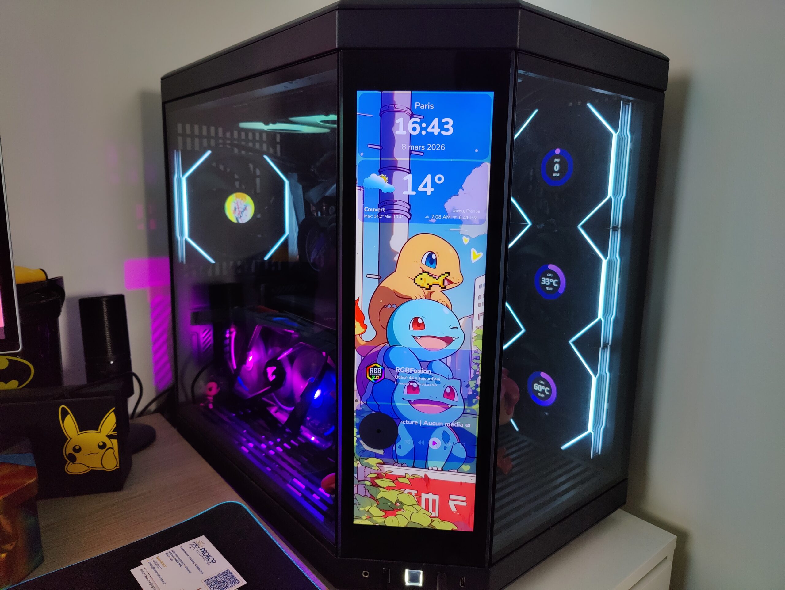 PC gaming assemblé sur-mesure par AILPE Informatique à Jacou